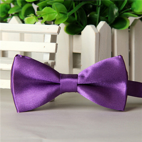 Kid's Solid Bow Tie