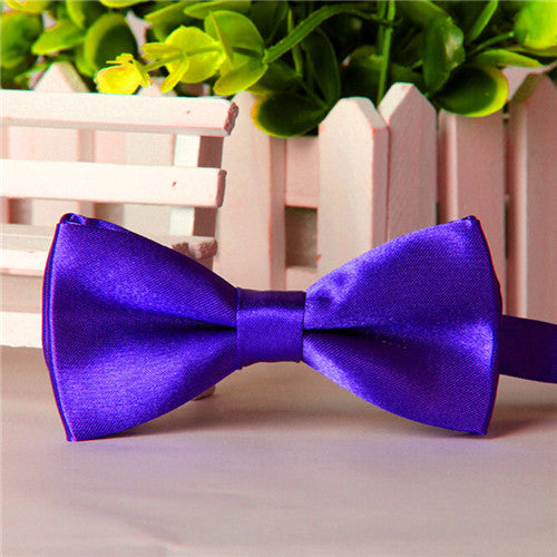 Kid's Solid Bow Tie