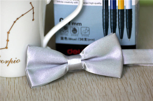 Kid's Solid Bow Tie