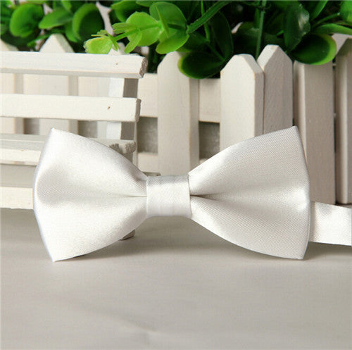 Kid's Solid Bow Tie