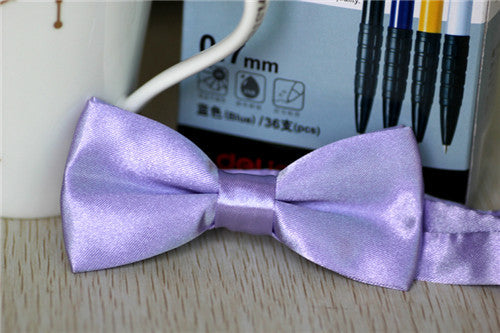 Kid's Solid Bow Tie