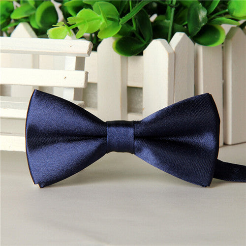 Kid's Solid Bow Tie