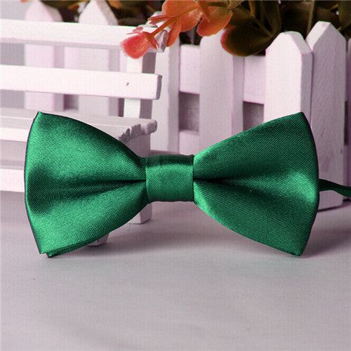 Kid's Solid Bow Tie