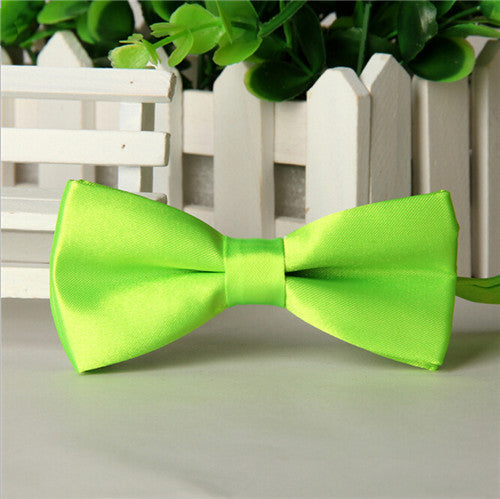 Kid's Solid Bow Tie