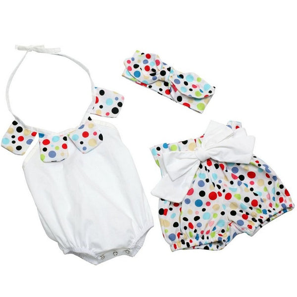 Baby Girl Romper Set