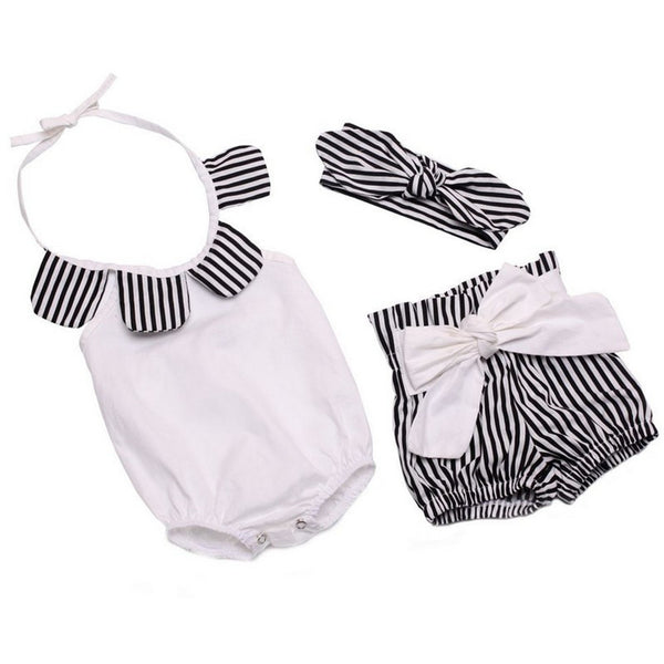 Baby Girl Romper Set