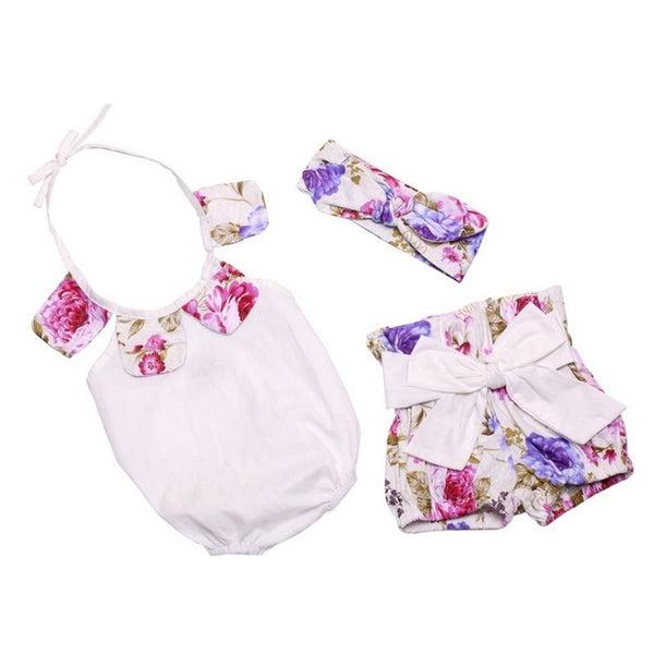 Baby Girl Romper Set