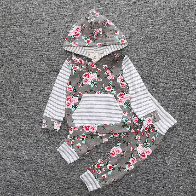 Girl's Floral Clothing Sets