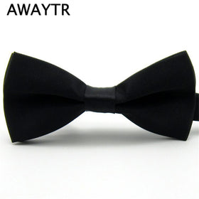 Kid's Solid Bow Tie