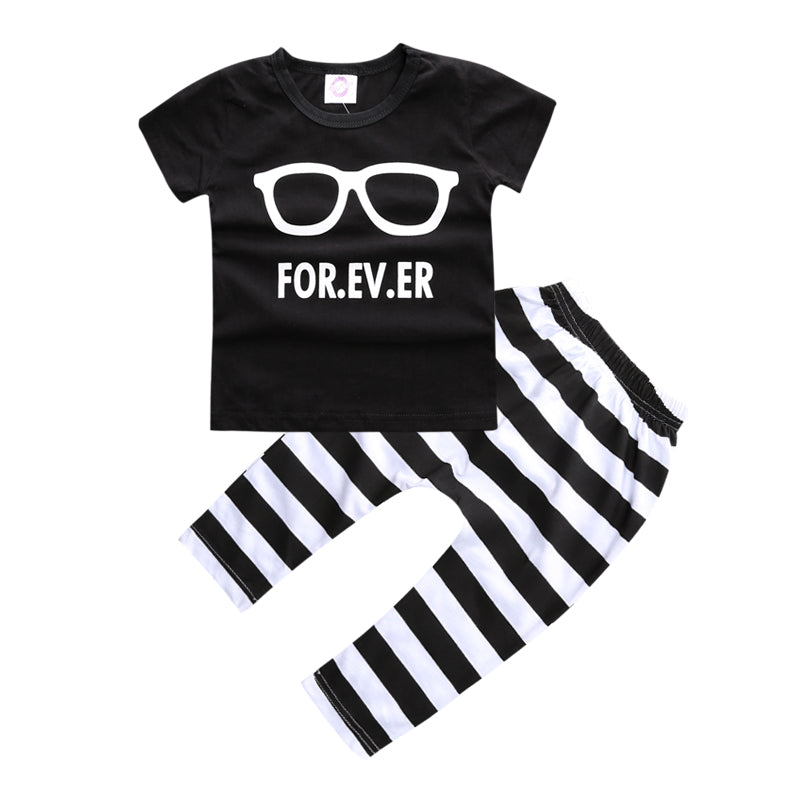 Kid's Graphic T-Shirt Clothing Sets