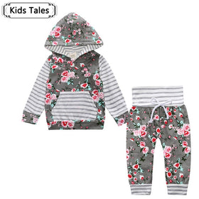Girl's Floral Clothing Sets